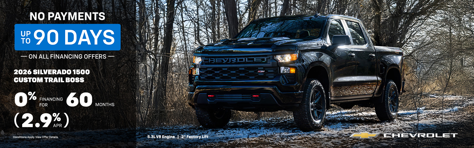 2026 Chevrolet Silverado 1500 Custom Trail Boss