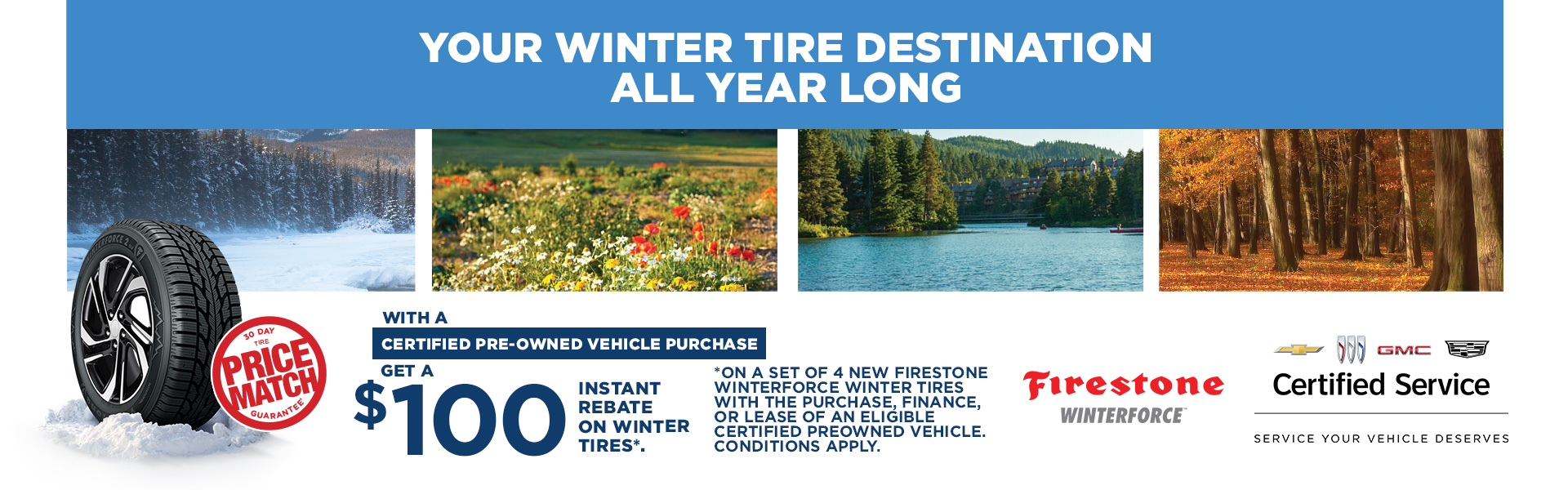 Year-Long Tire Rebate