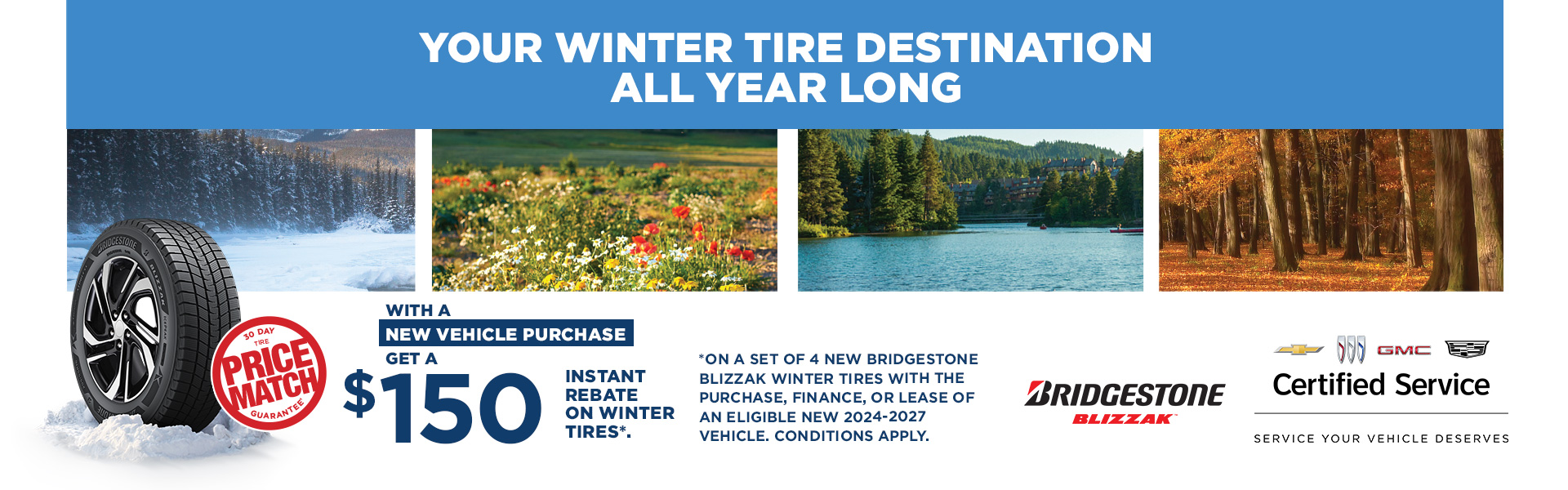 Year-Long Tire Rebate
