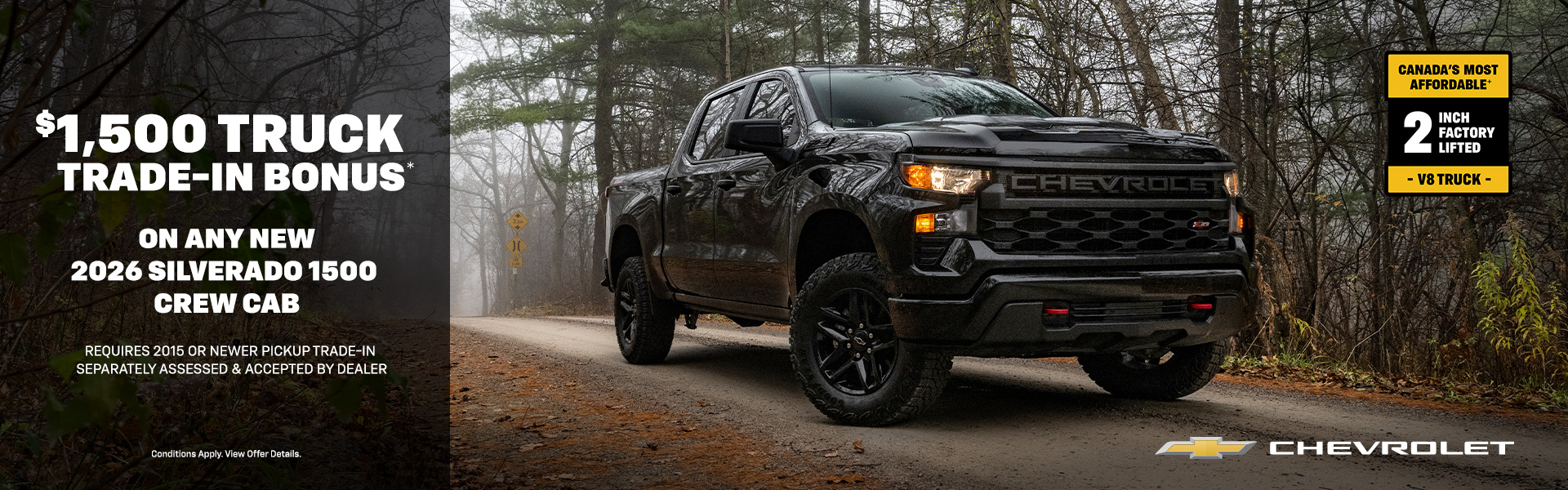 2026 Chevrolet Silverado 1500 Crew Cab